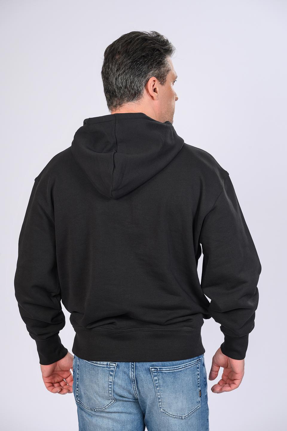 Толстовка Boss с логотипом чёрная