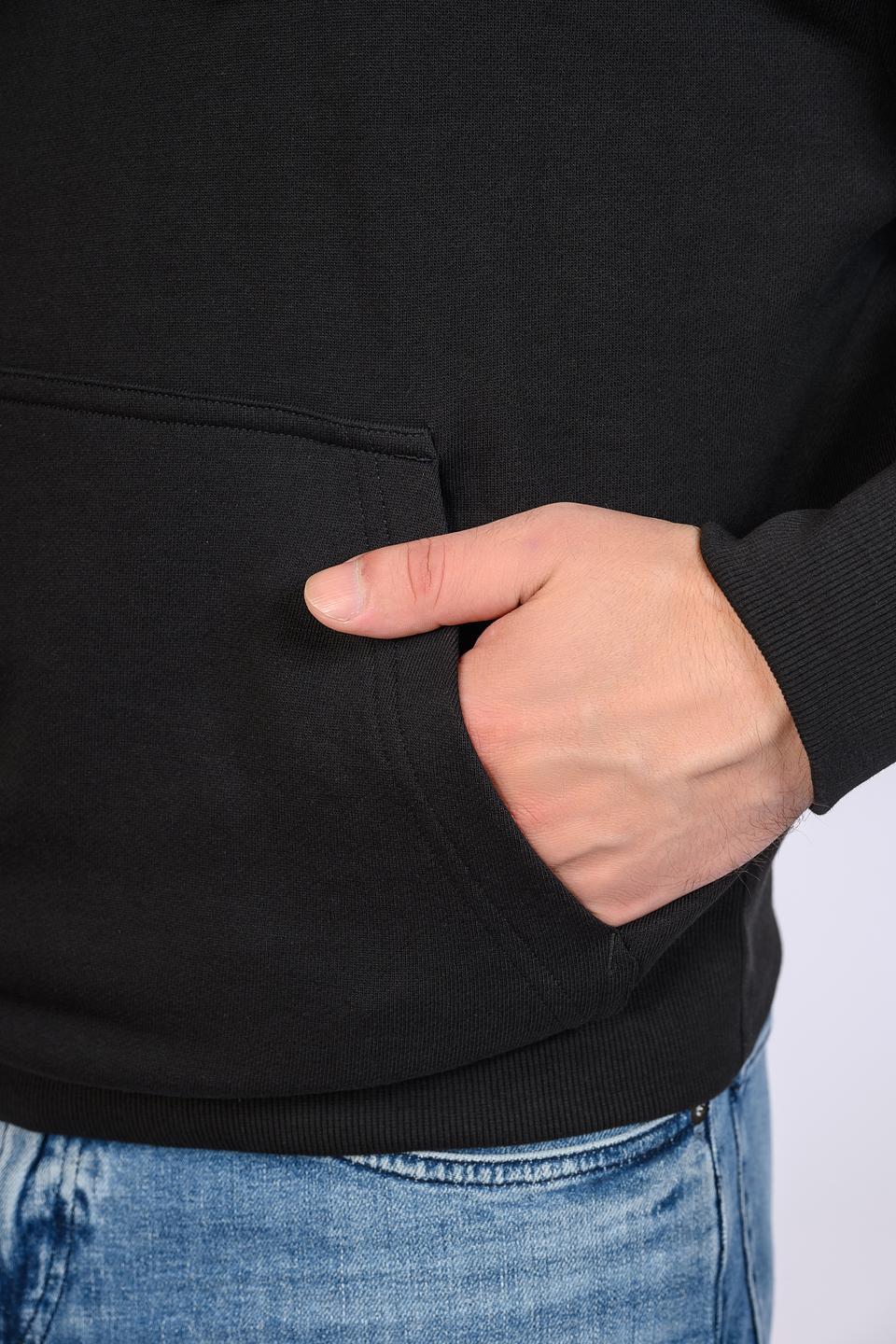 Толстовка Boss с логотипом чёрная