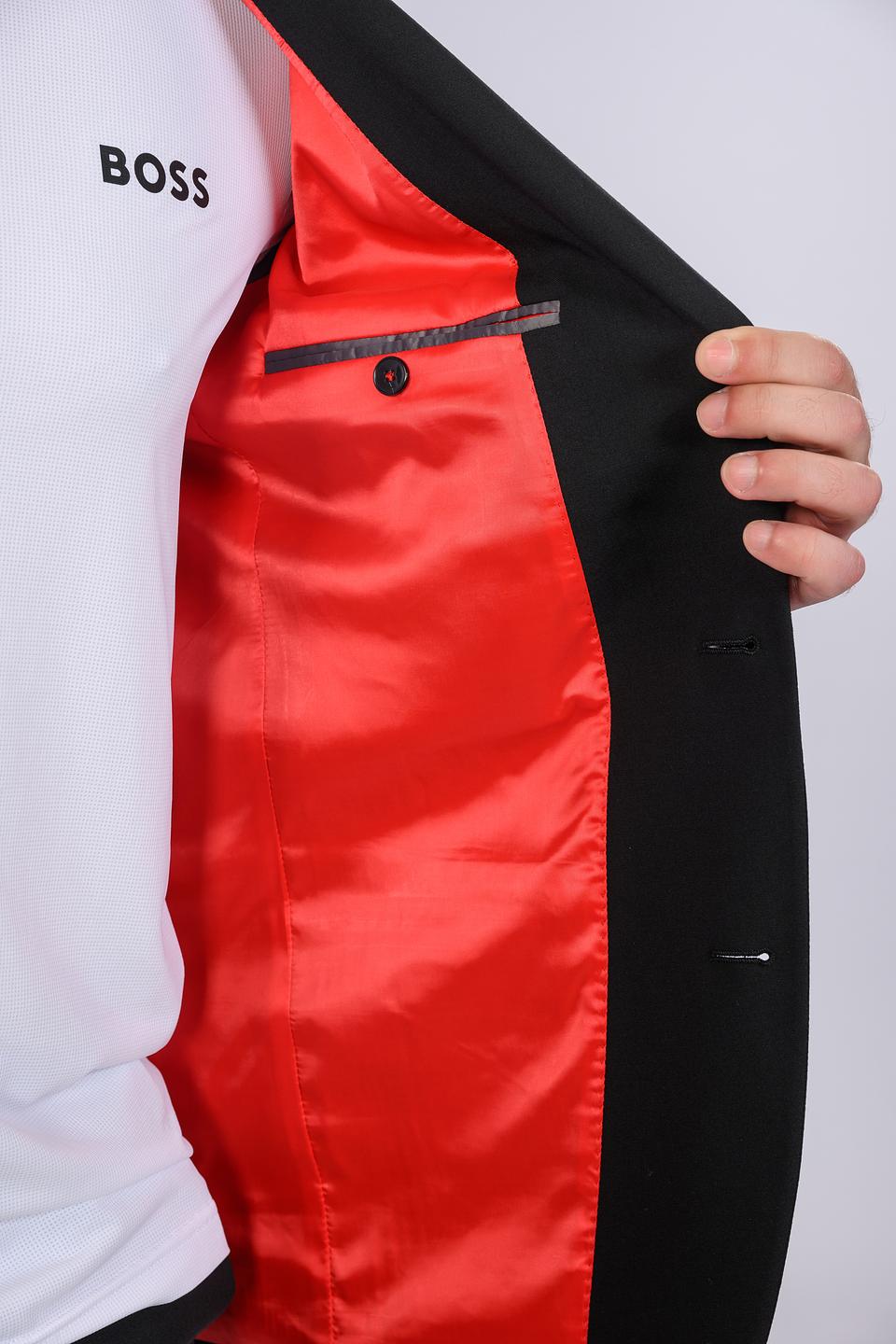 Костюм классический Hugo чёрный