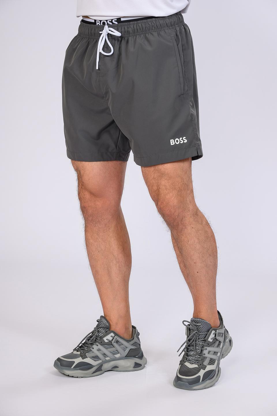 Плавки Boss Black серые