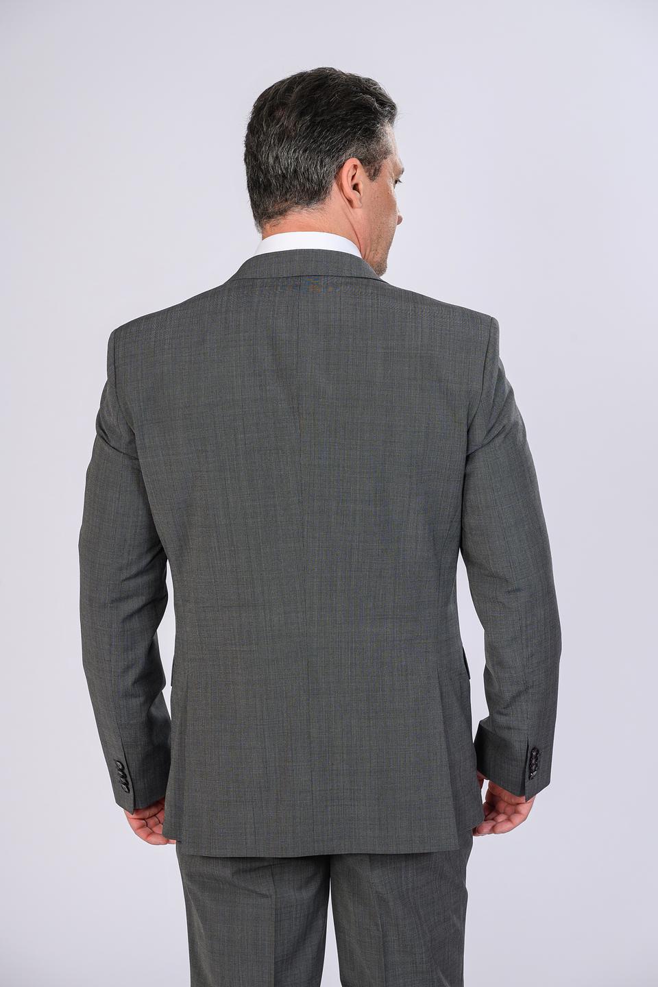 Костюм Boss Black серый клетка