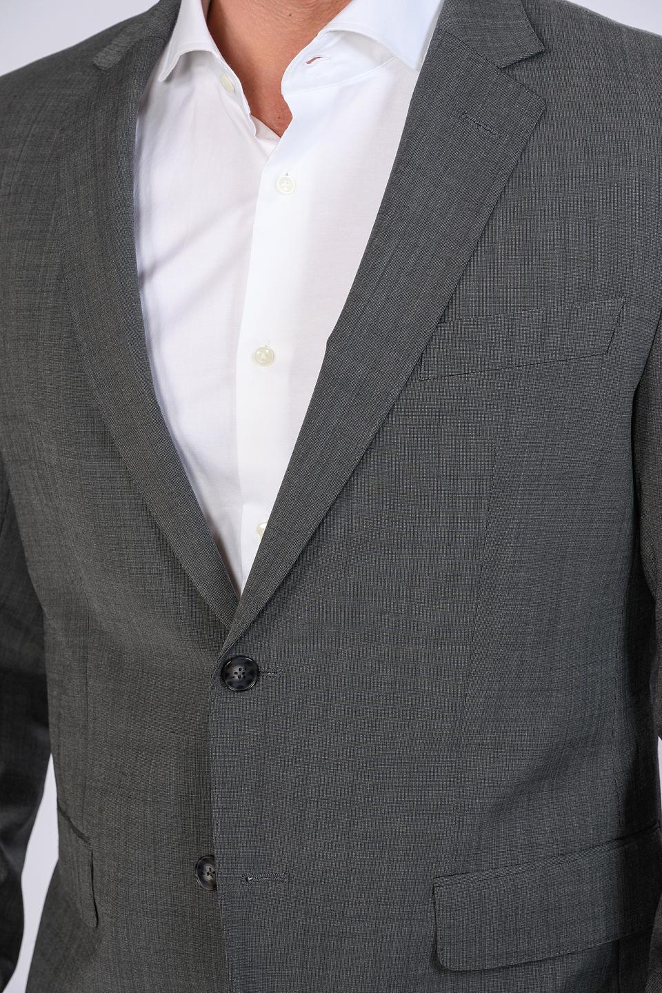 Костюм Boss Black серый клетка