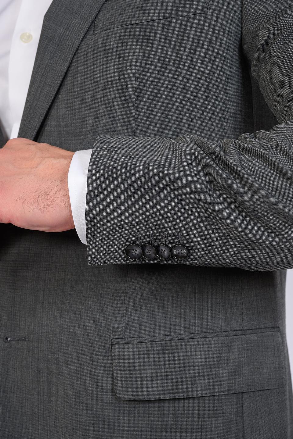 Костюм Boss Black серый клетка