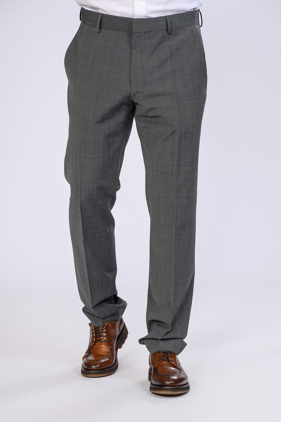 Костюм Boss Black серый клетка