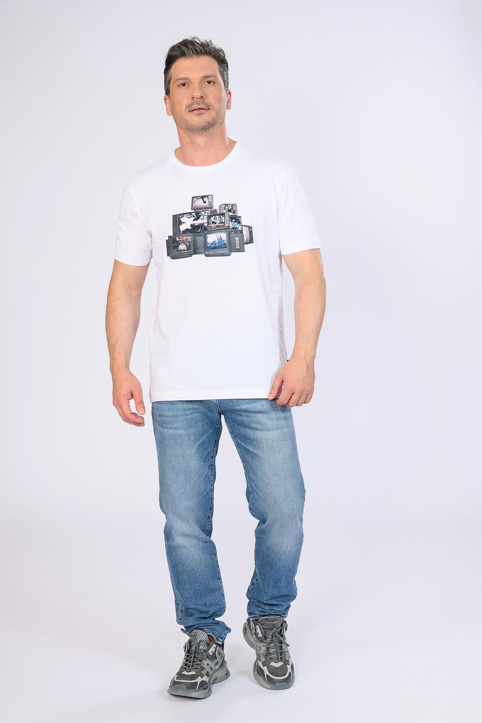 Футболка Boss Orange с принтом