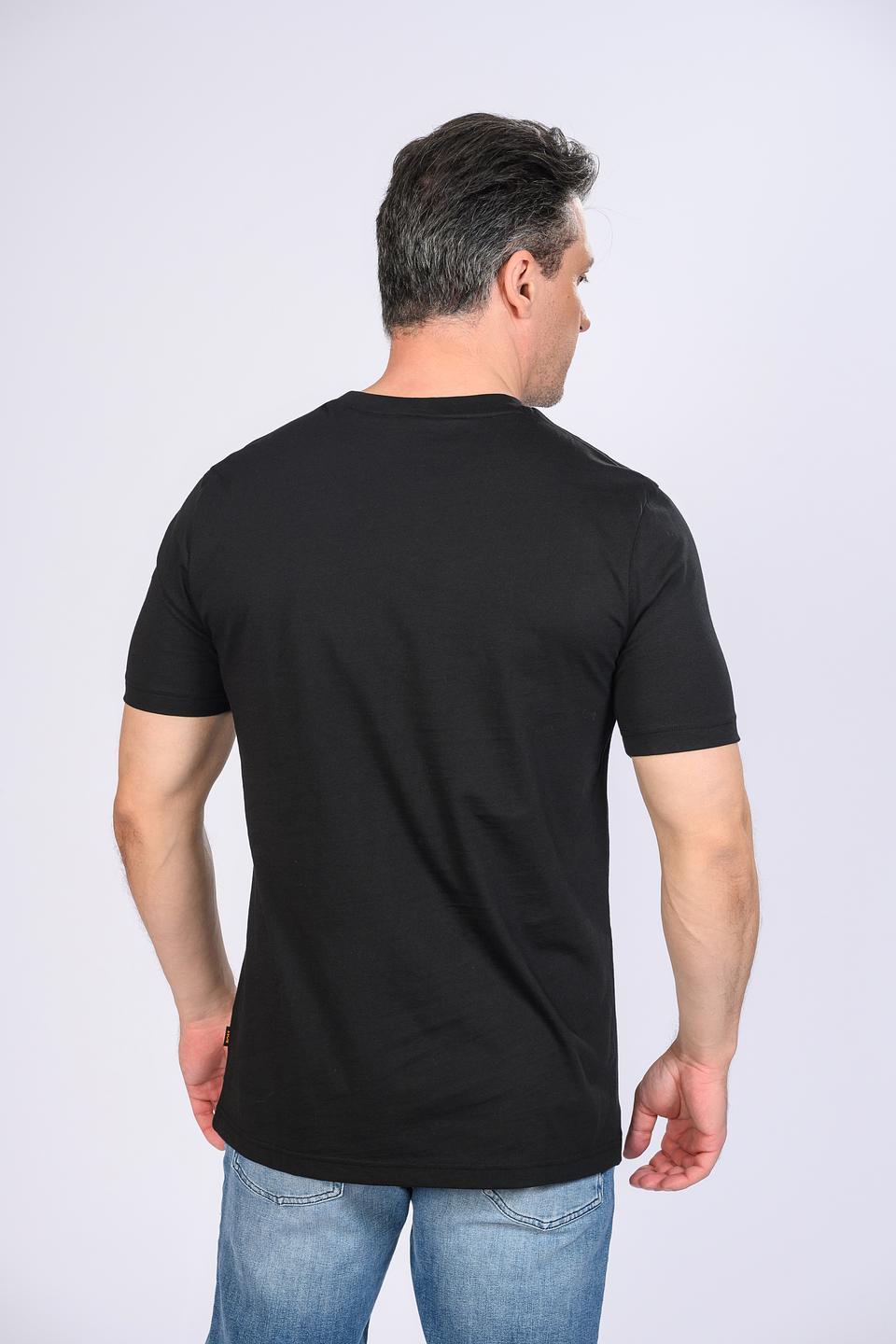 Футболка Boss Orange с логотипом чёрная