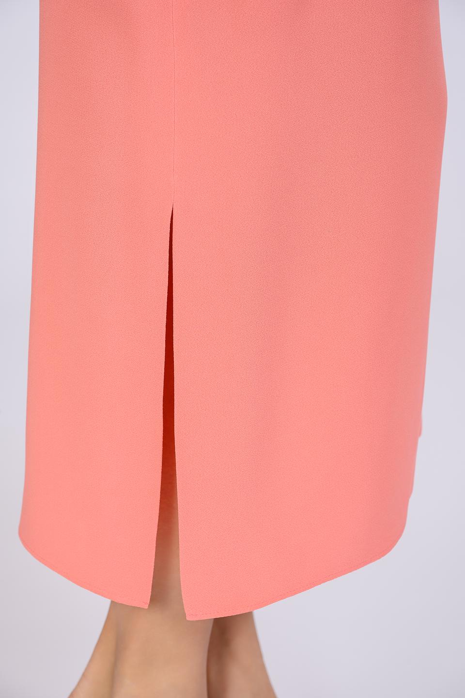 Платье Boss Black персиковое