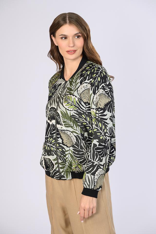 Жакет Olsen с тропическим принтом