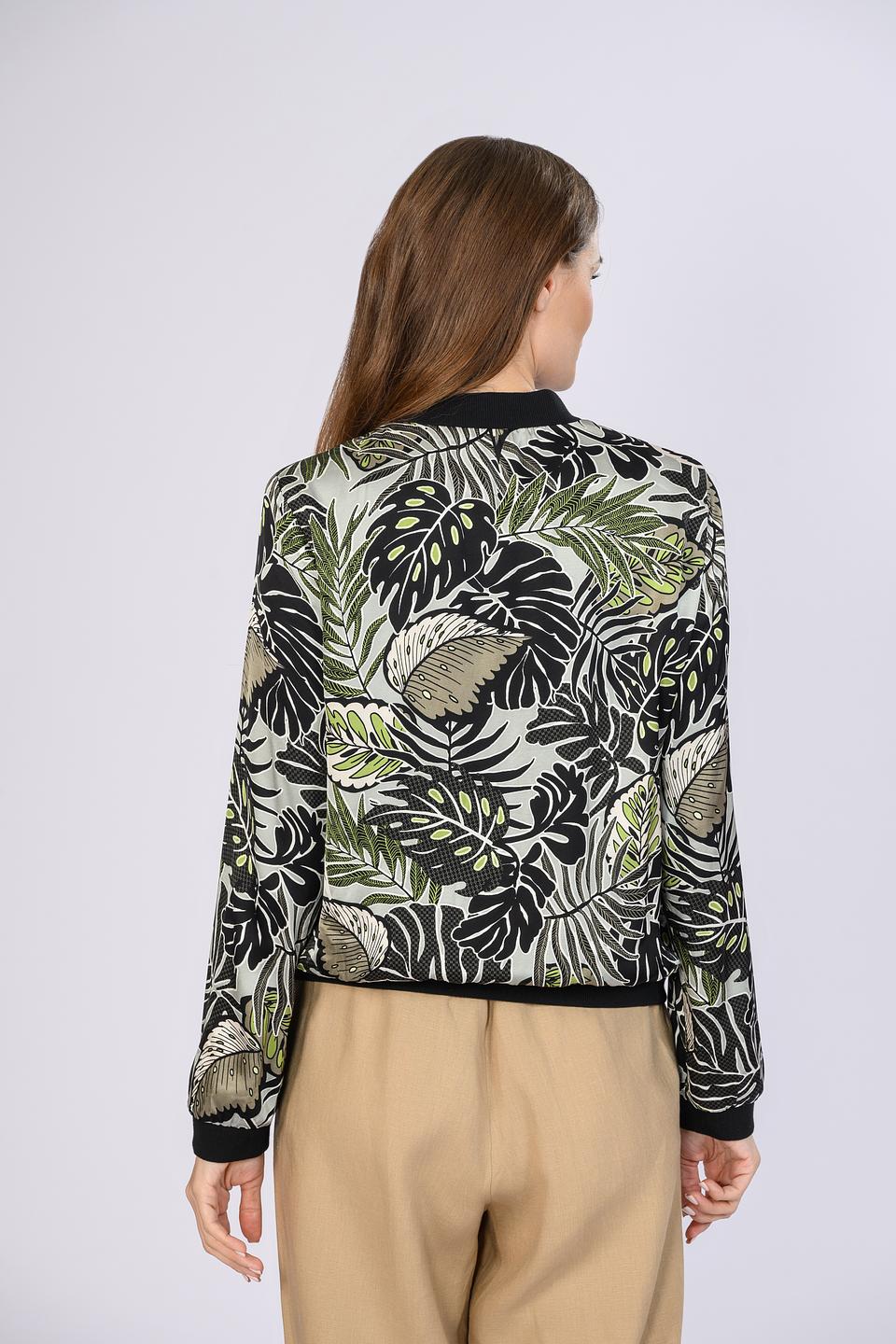 Жакет Olsen с тропическим принтом