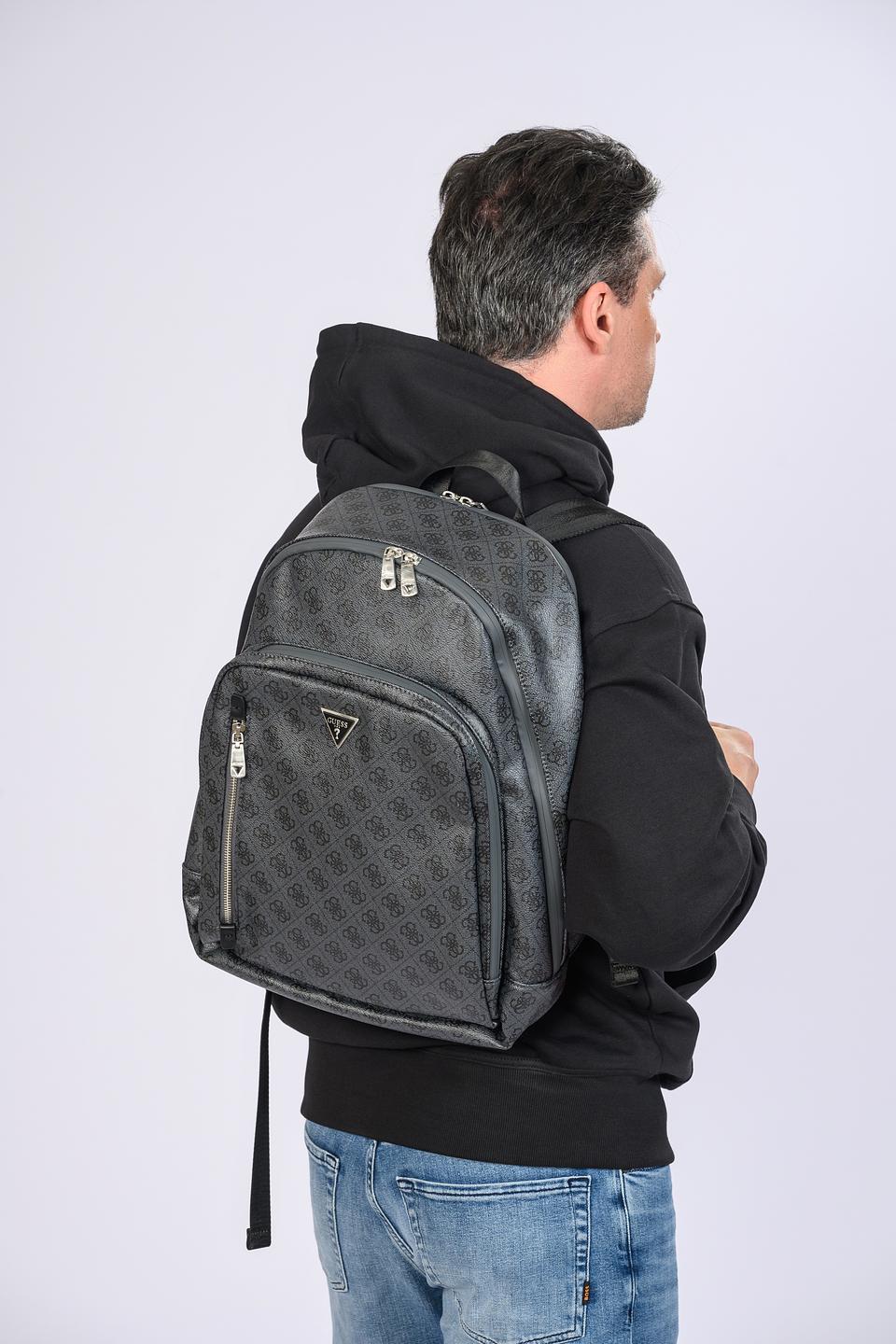 Рюкзак Guess логотип чёрный