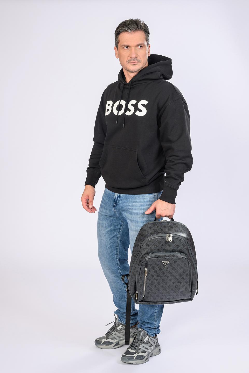 Рюкзак Guess логотип чёрный