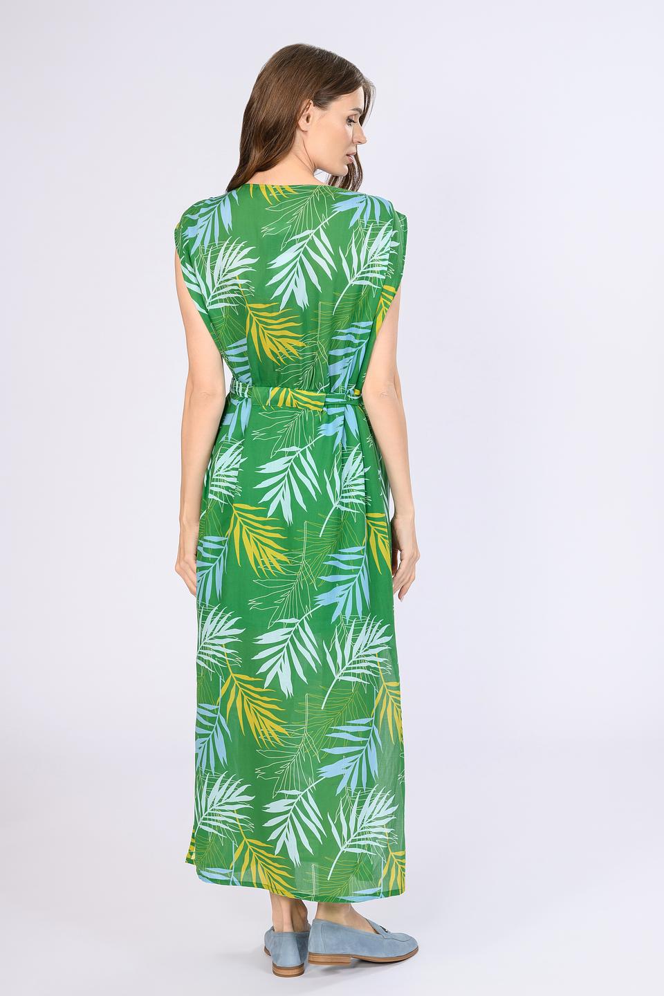 Платье Emka с тропическим принтом