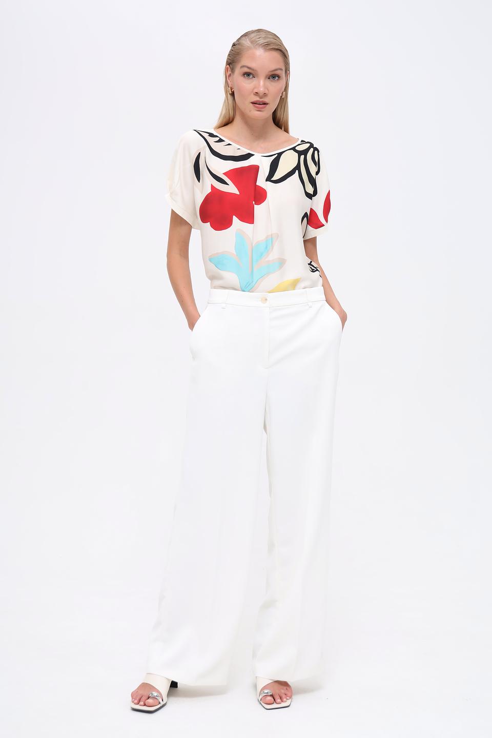 Брюки Gerry Weber палаццо белые