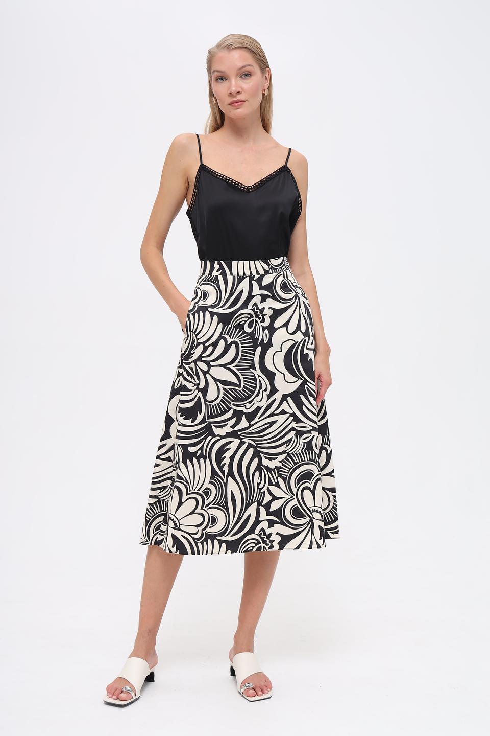 Топ Gerry Weber чёрный с кружевом