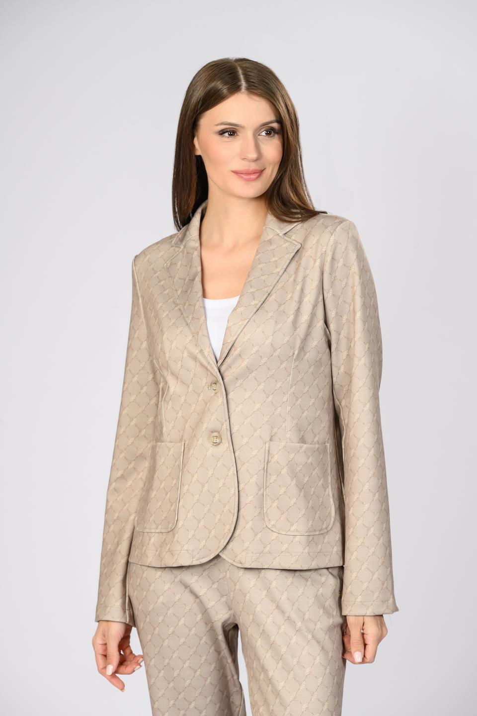 Жакет Joop! женский с узором бежевый
