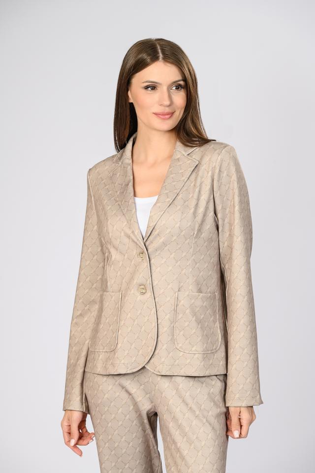 Жакет Joop! женский с узором бежевый