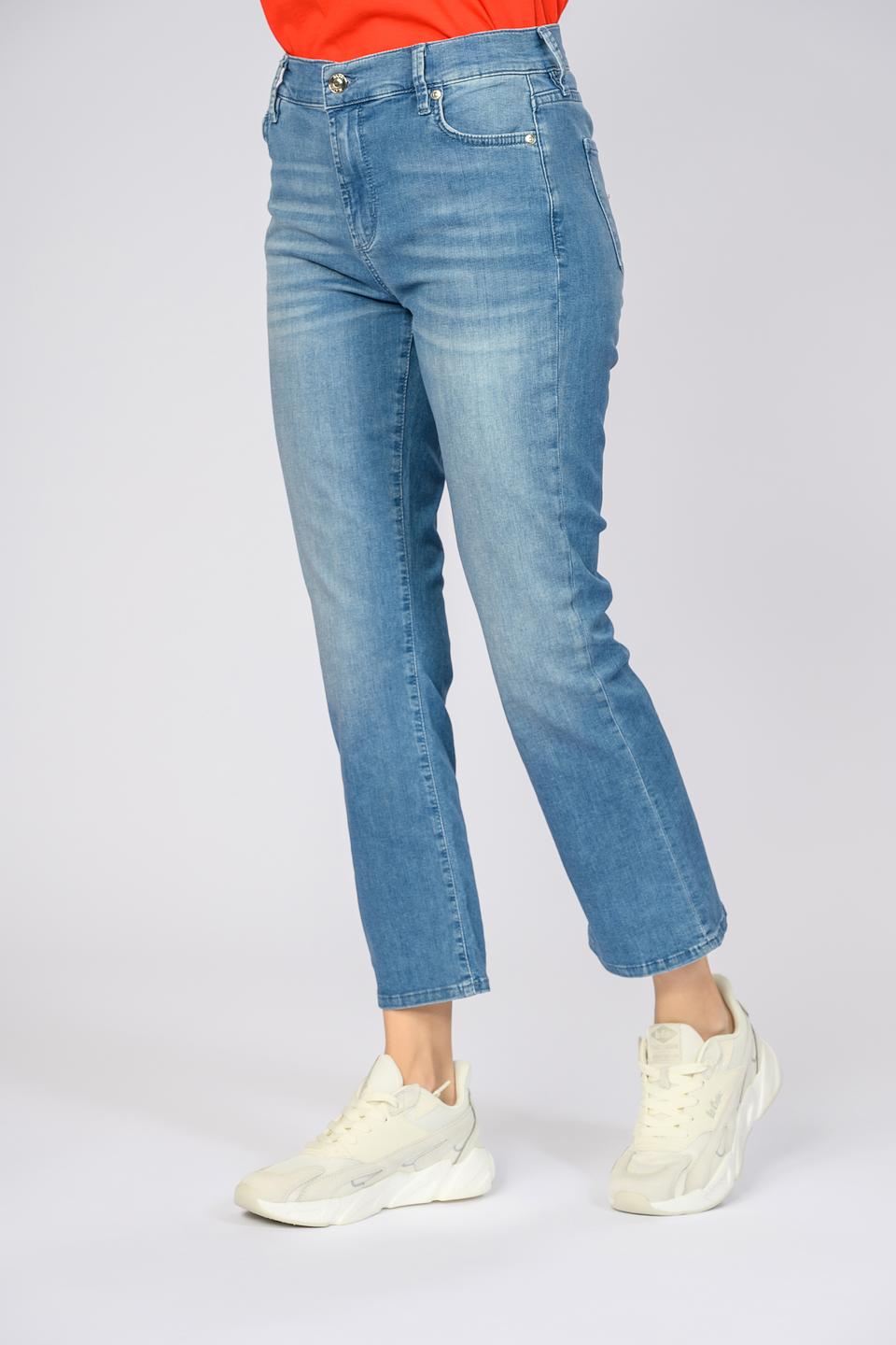 Джинсы Joop! с потертостями синие