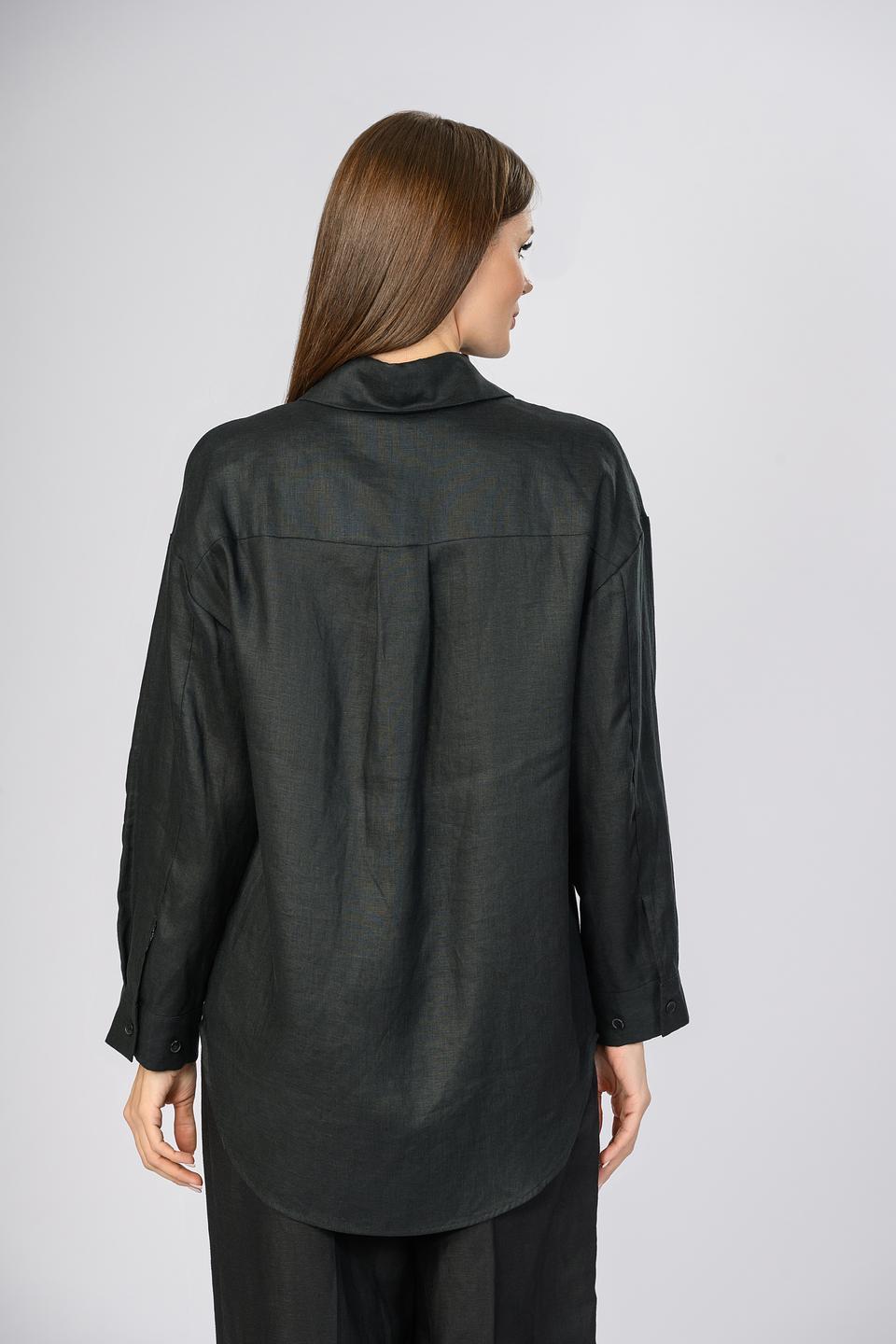 Рубашка Emka женская чёрная