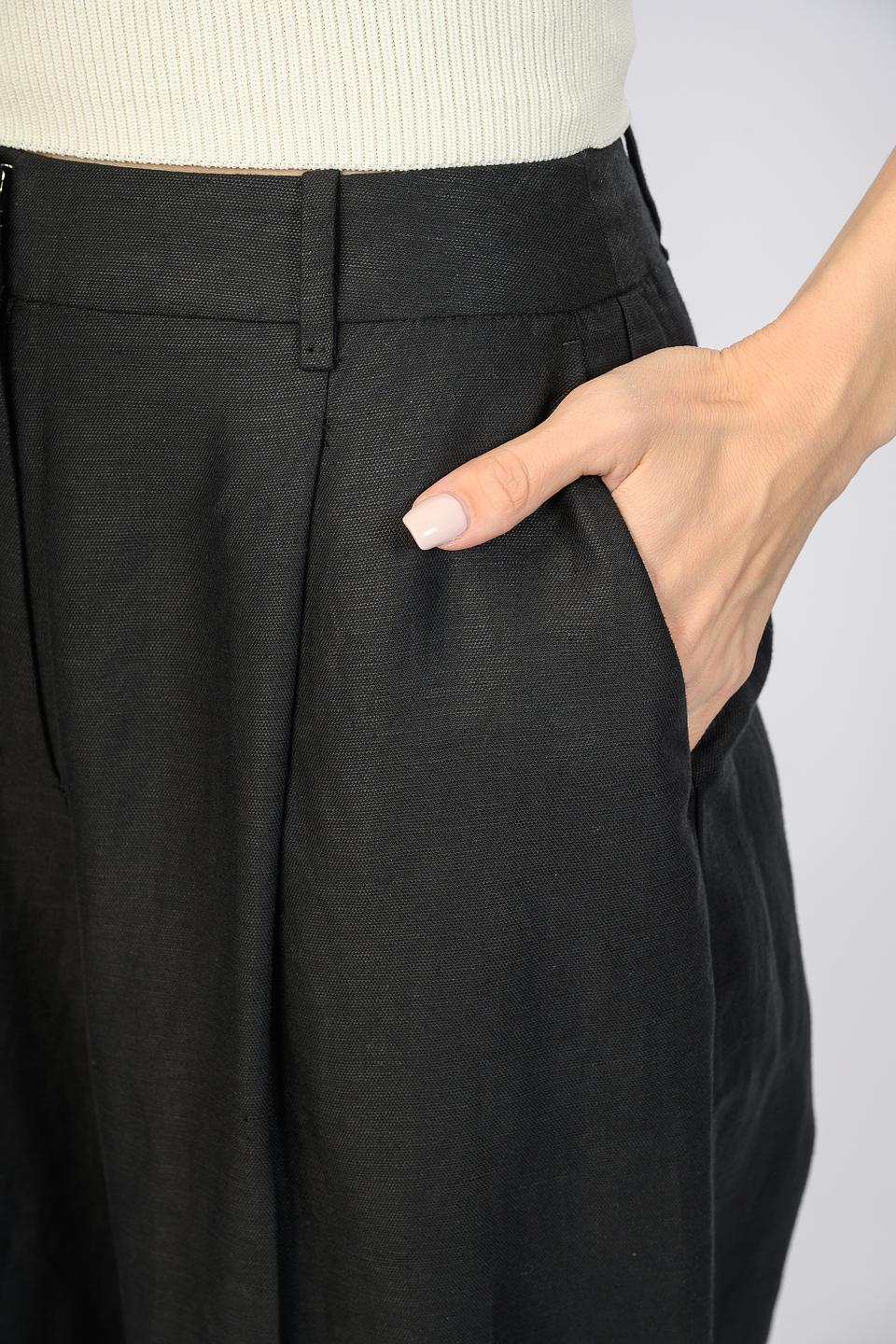 Брюки Emka широкие чёрные