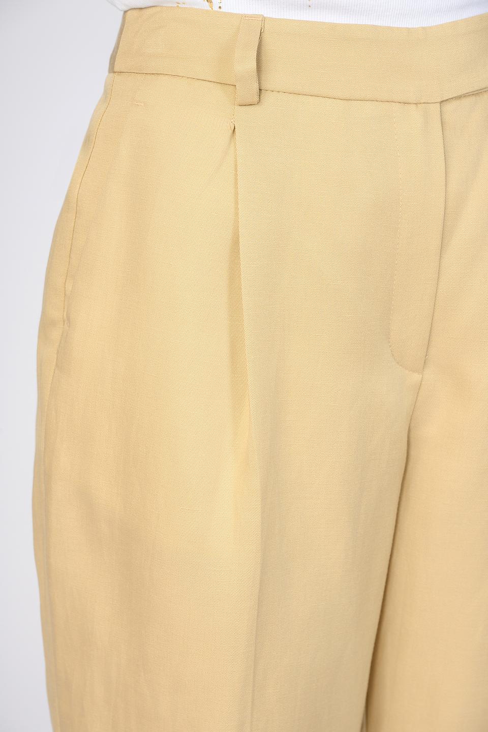 Брюки Emka палаццо бежевые