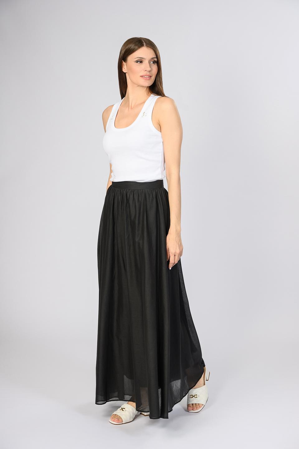 Юбка Shade женская чёрная, плиссированная