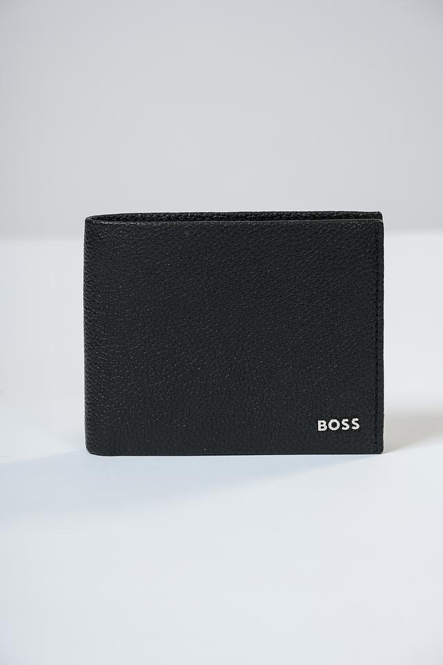 Кошелек Boss Black кожаный чёрный