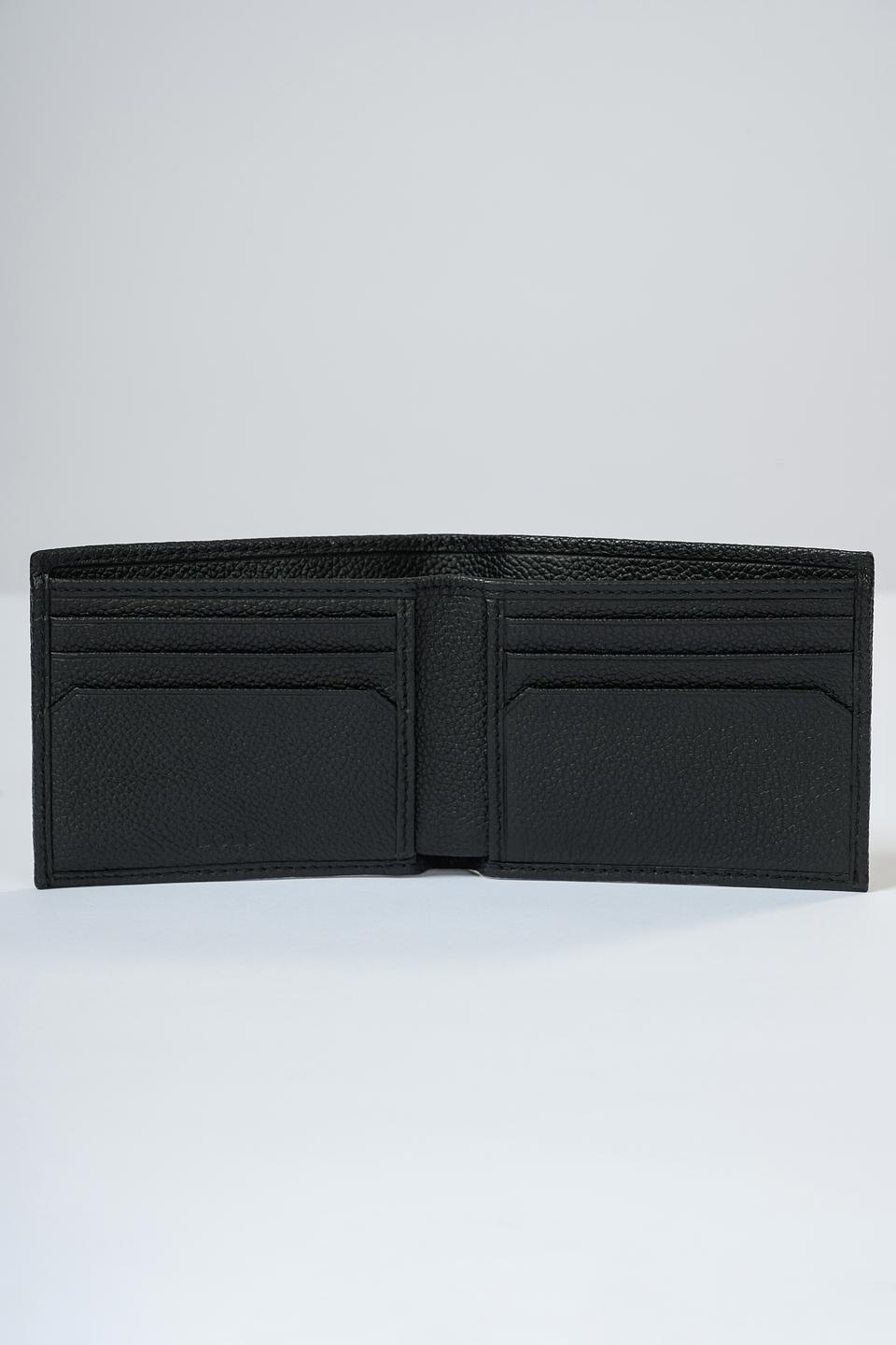 Кошелек Boss Black кожаный чёрный