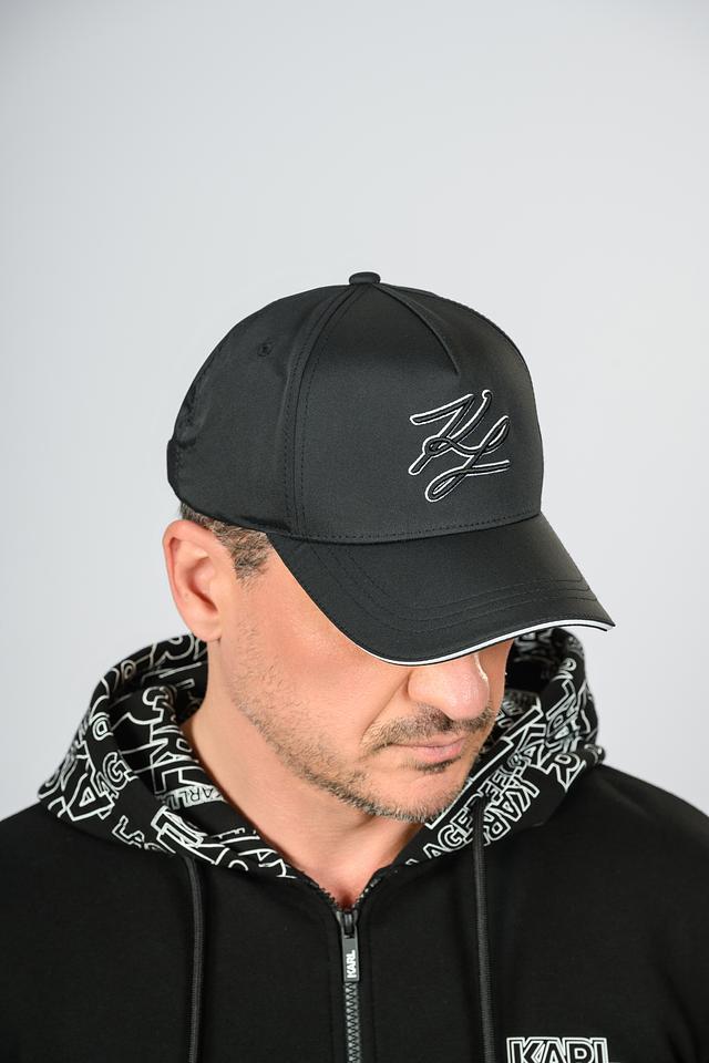 Бейсболка Karl Lagerfeld чёрная