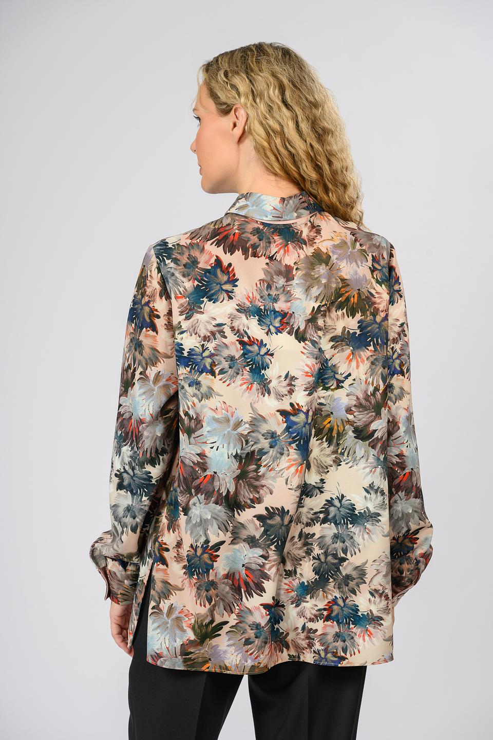 Блуза Giorgio Grati с цветочным принтом