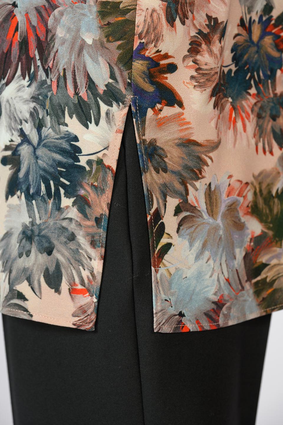Блуза Giorgio Grati с цветочным принтом