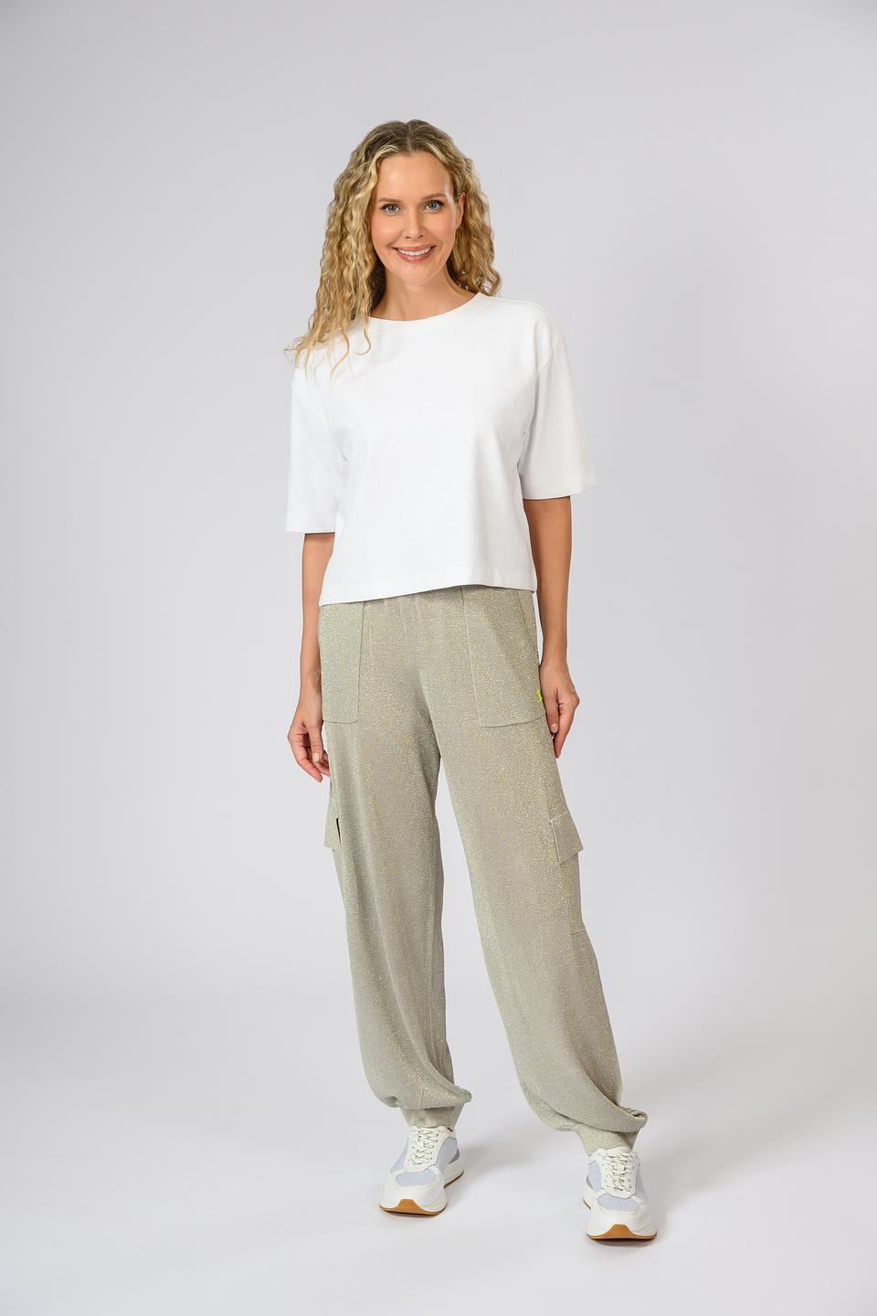 Брюки Twin Set Actitude хаки