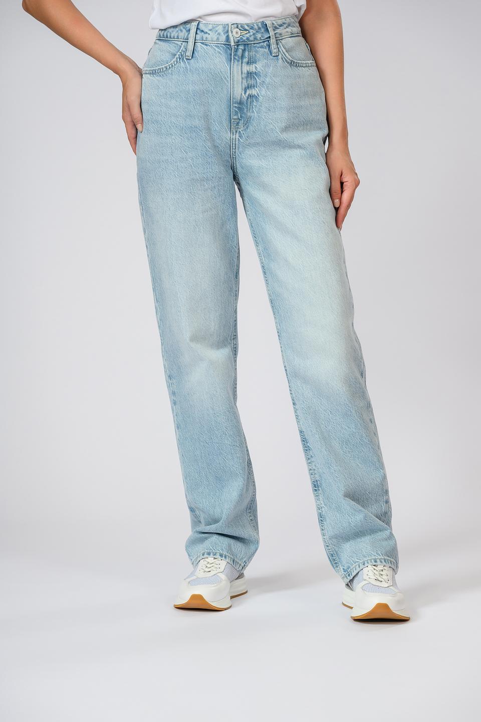 Брюки прямые Guess голубые