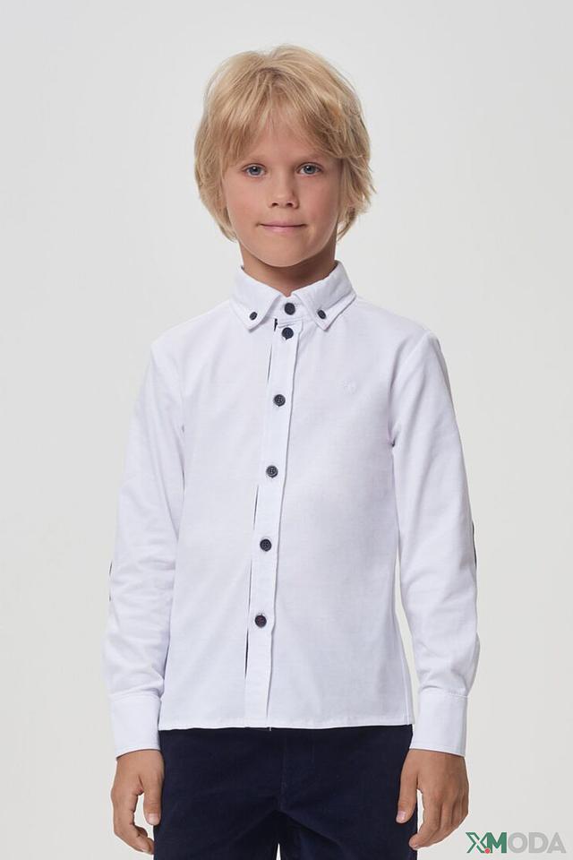 Рубашка Choupette белая с контрастной отделкой