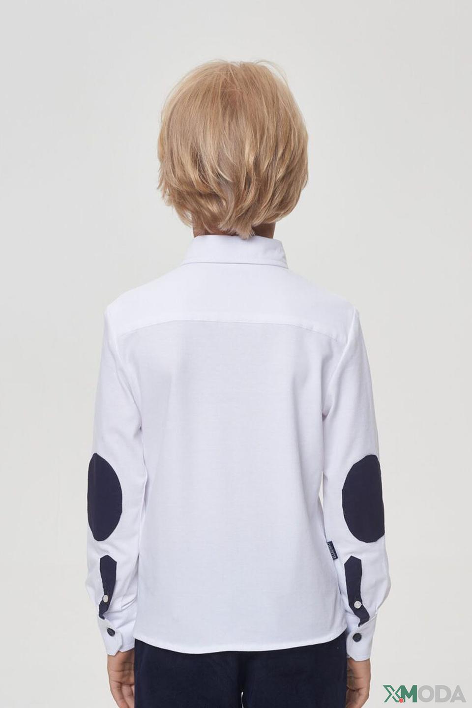 Рубашка Choupette белая с контрастной отделкой