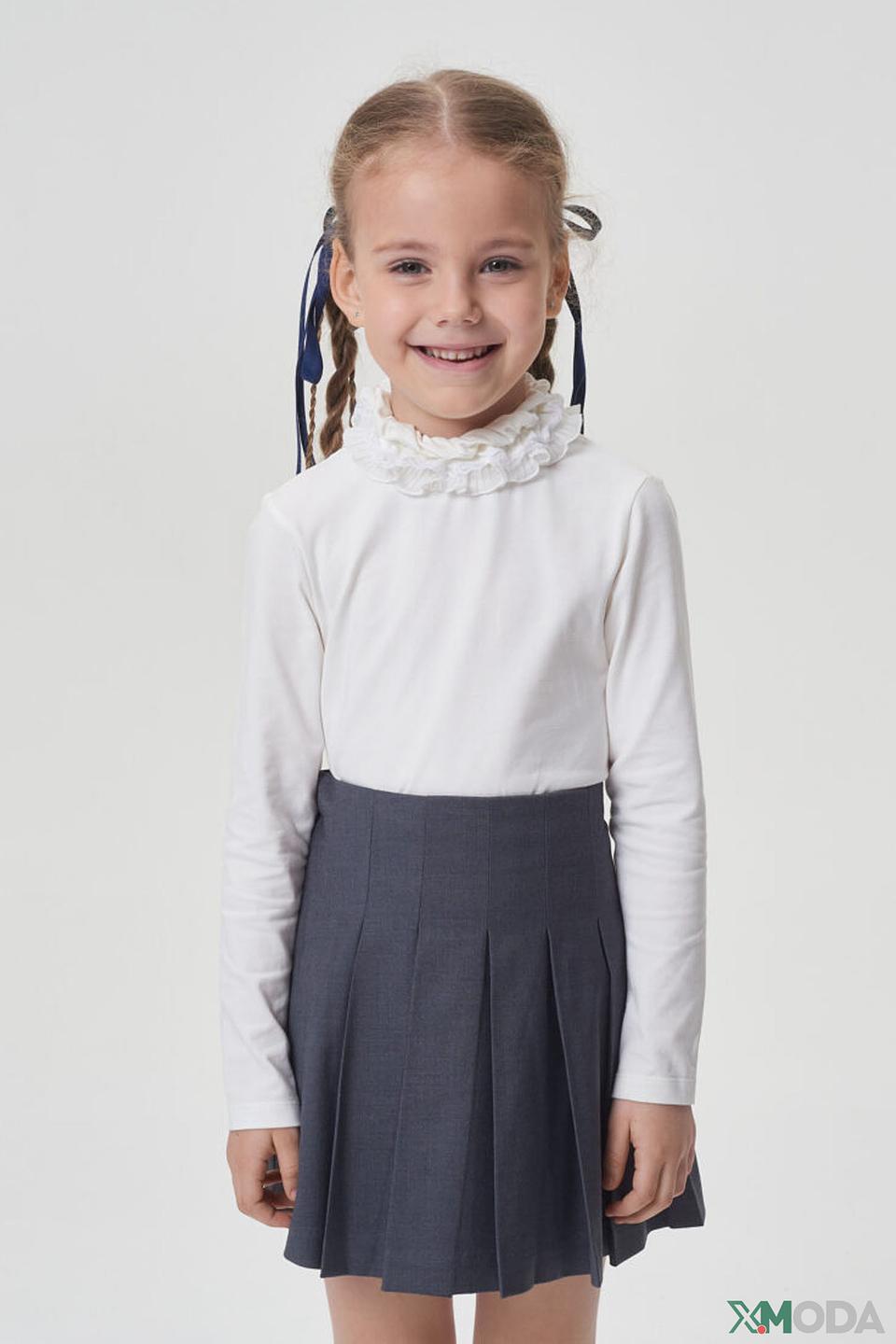 Джемпер Choupette с воротником-рюшью белый