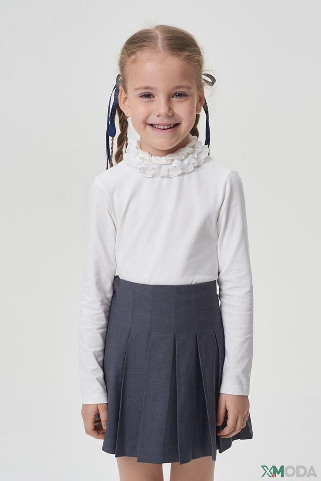 Джемпер Choupette с воротником-рюшью белый