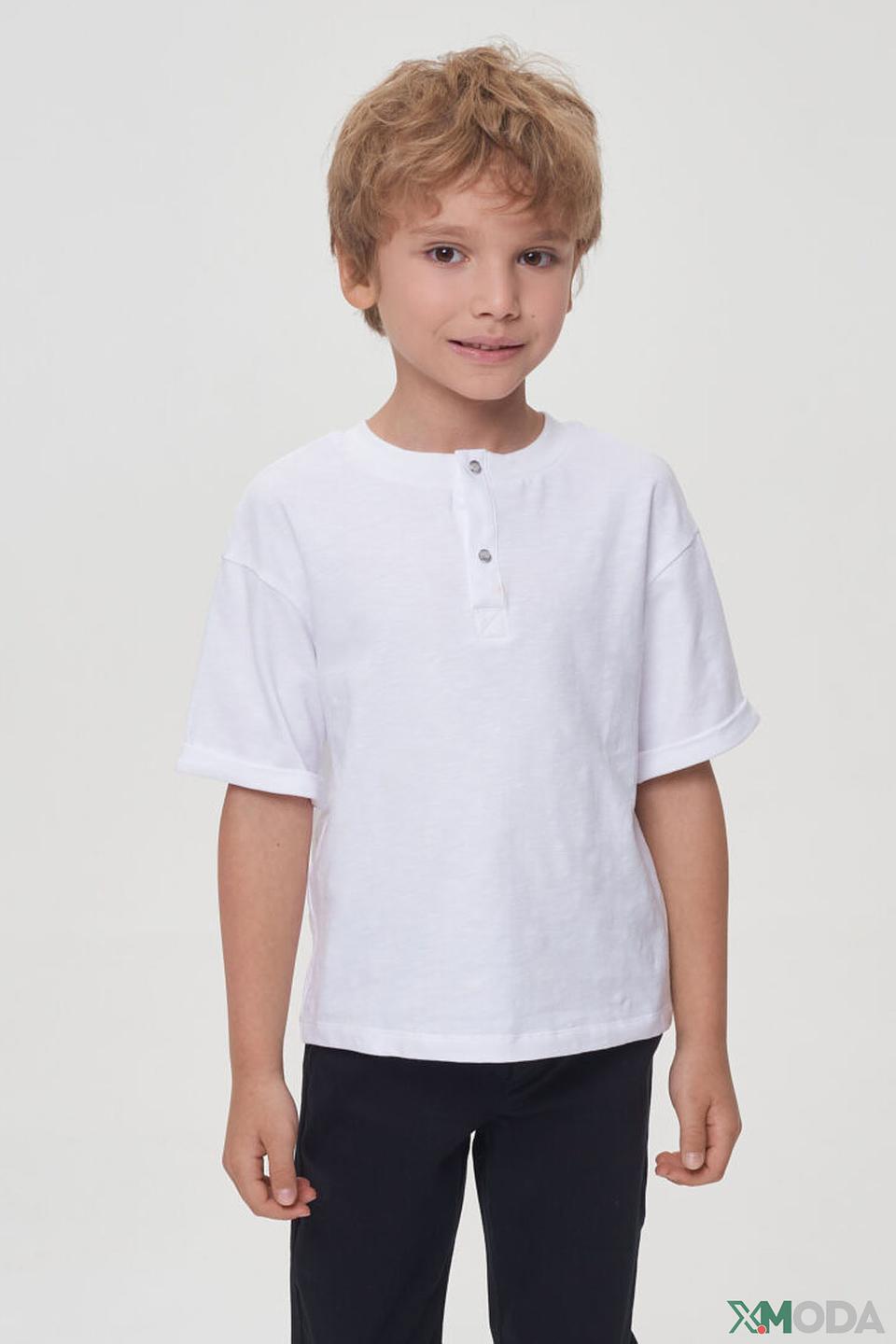 Белая футболка Choupette для мальчиков