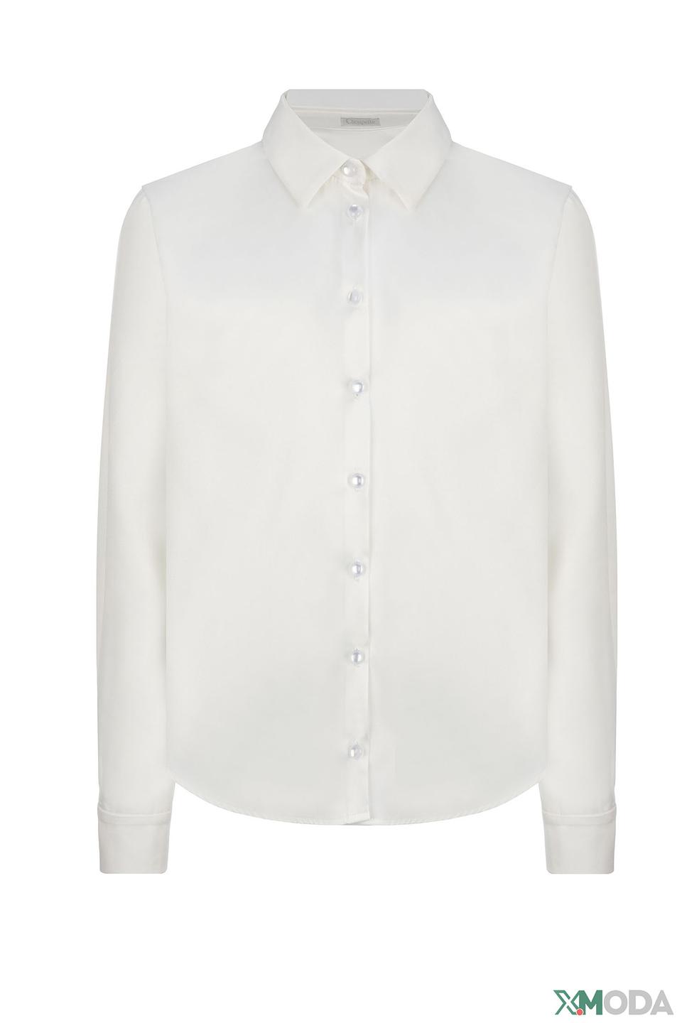 Блуза Choupette белая с пуговицами