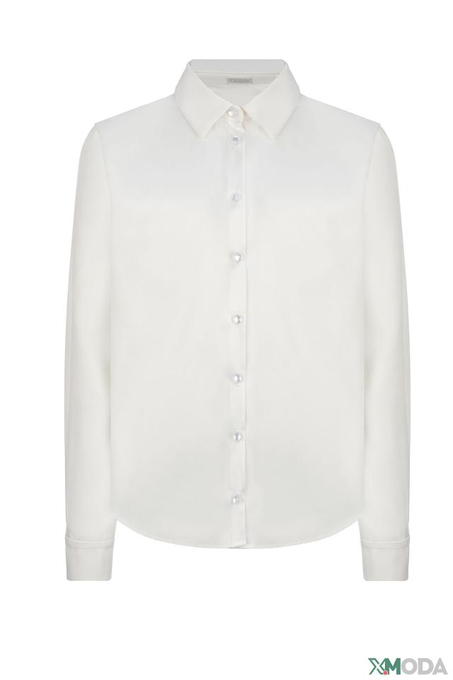 Блуза Choupette белая с пуговицами