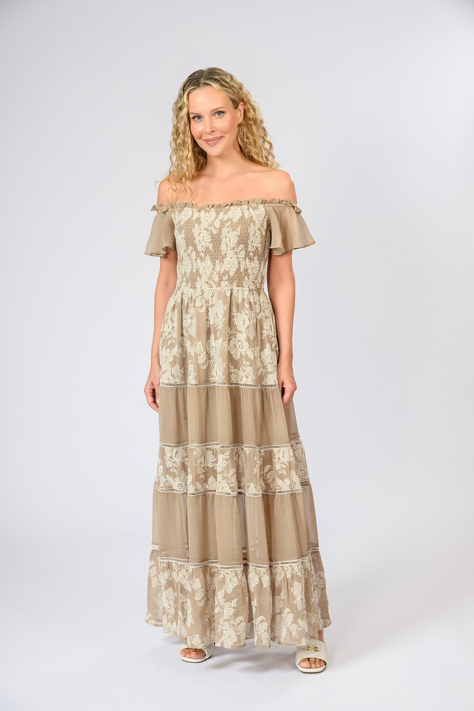 Платье Guess с цветочным принтом