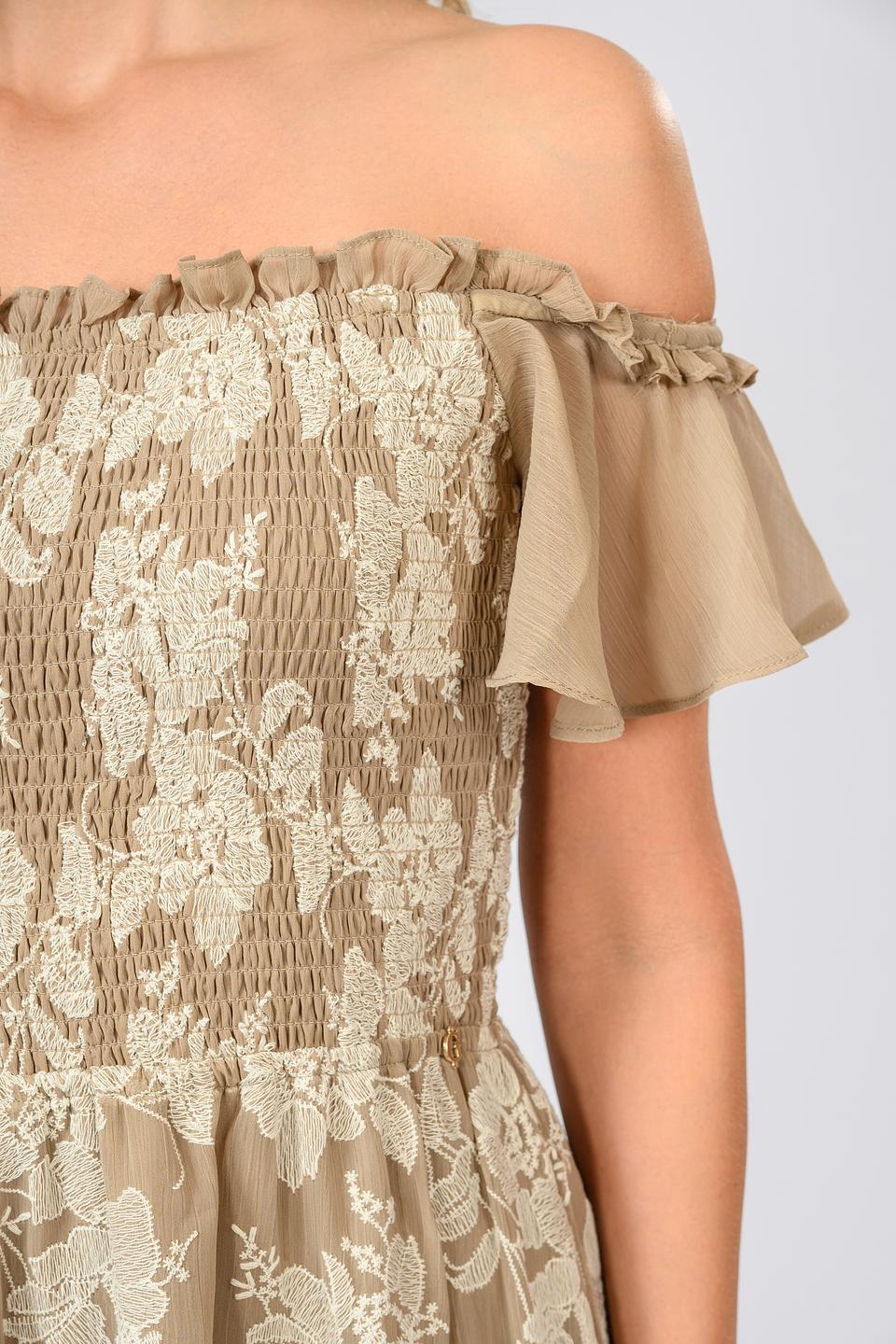 Платье Guess с цветочным принтом