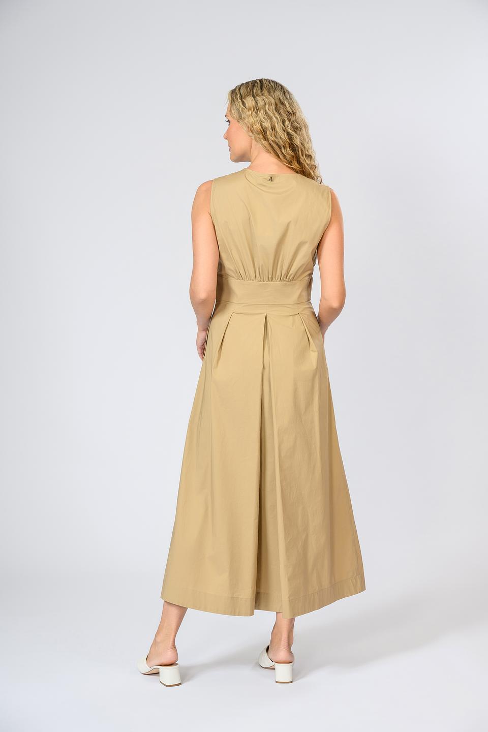 Платье Twin Set Actitude бежевое