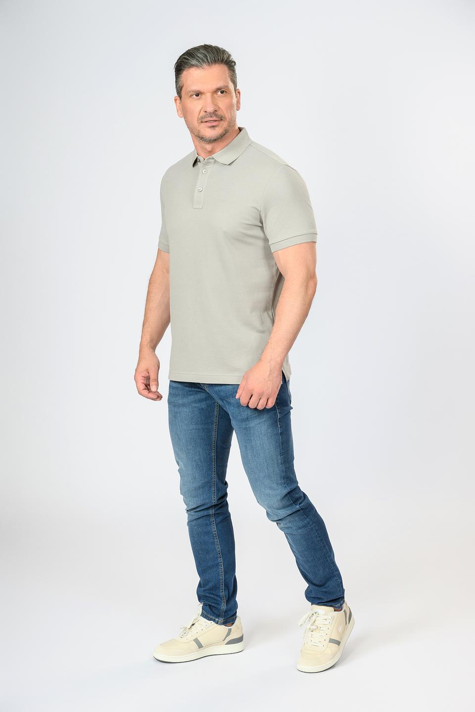 Поло Joop! мужское серое