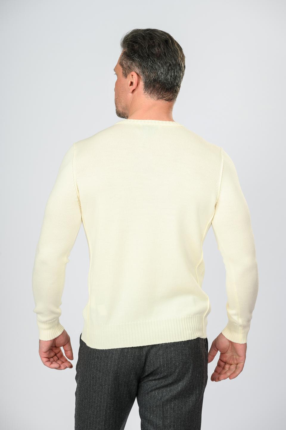 Джемпер Gran Sasso муж. кремовый