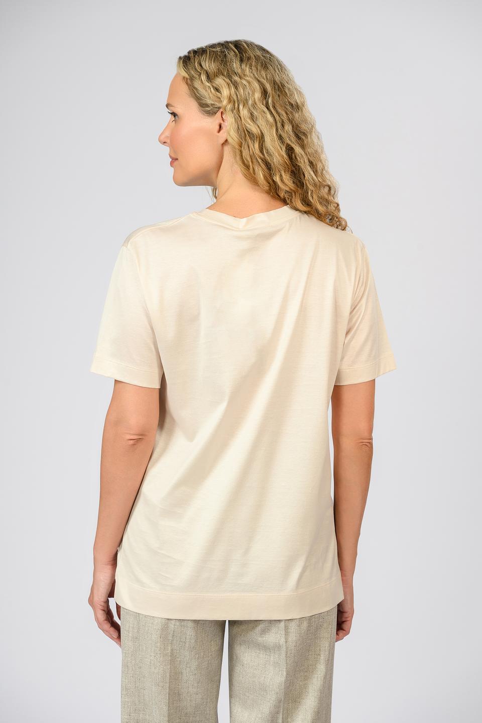 Футболка Circolo 1901 женская бежевая