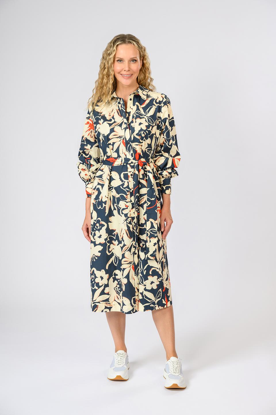 Платье Malej с цветочным принтом