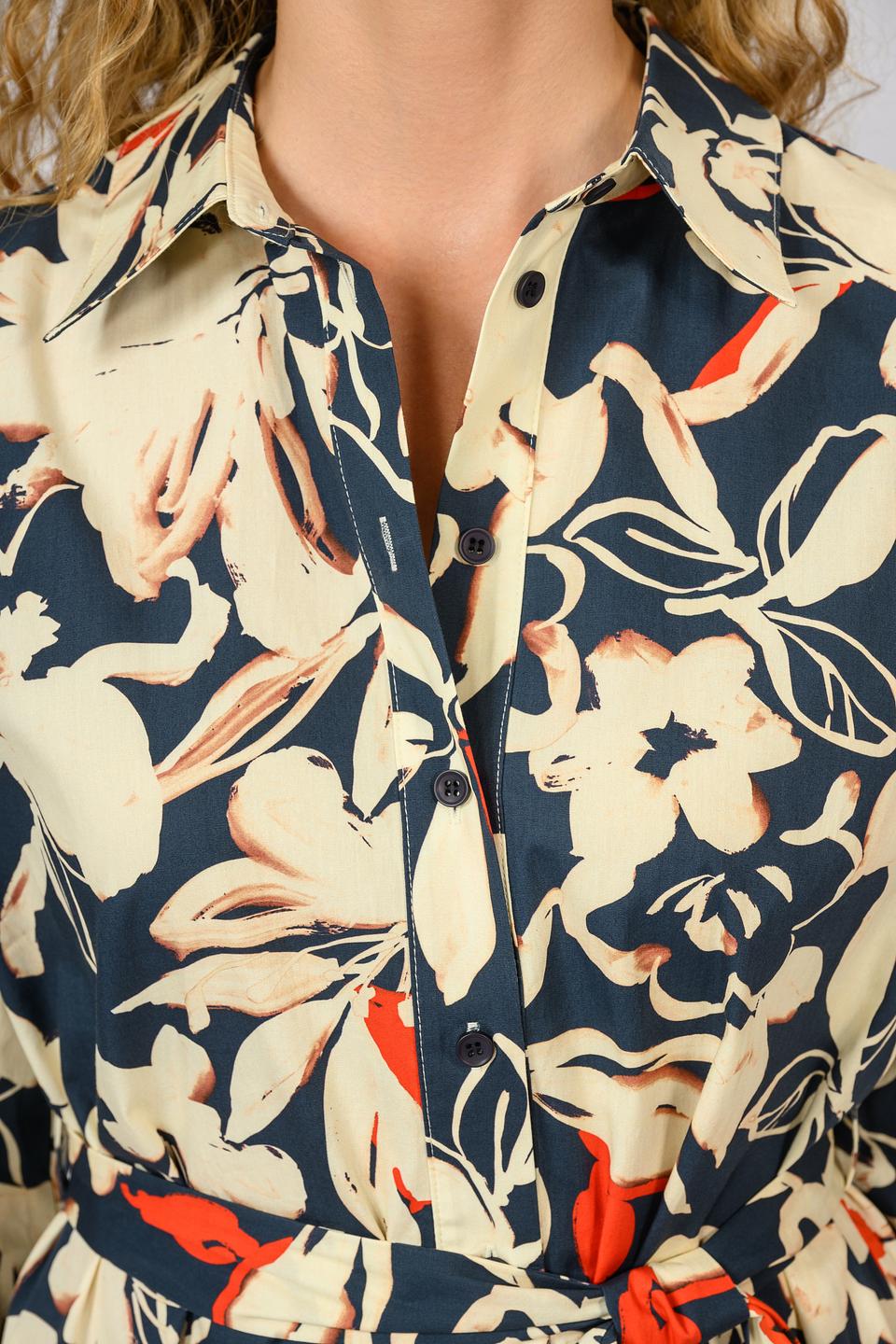 Платье Malej с цветочным принтом