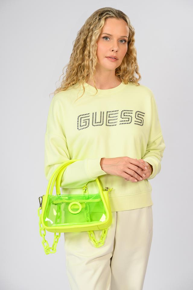 Сумка Bikkembergs прозрачная лайм