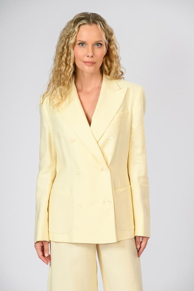 Жакет Windsor женский светло-жёлтый