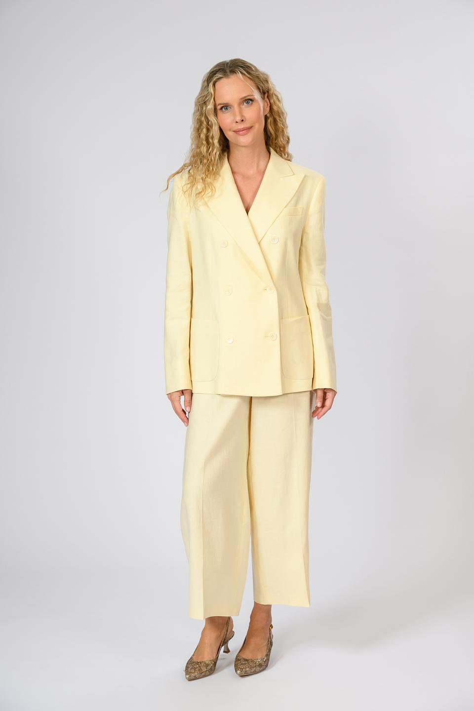 Жакет Windsor женский светло-жёлтый